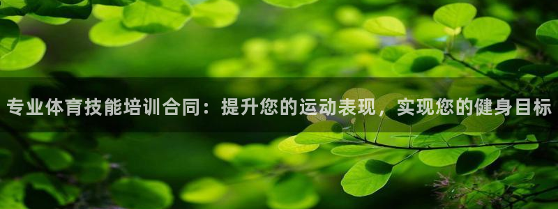 焦点娱乐官网下载苹果版：专业体育技能培训合同：提升您