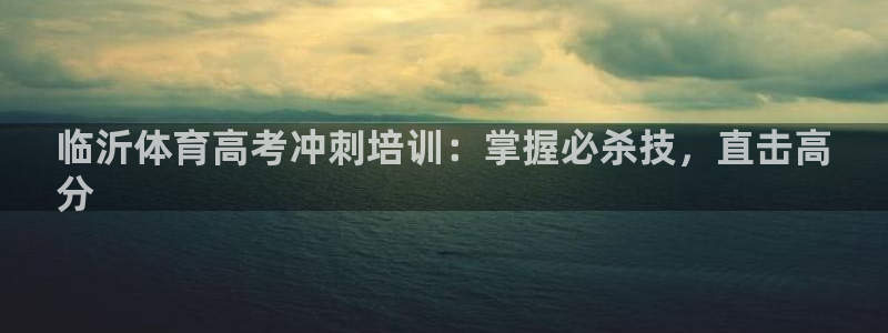 焦点娱乐传媒有限公司招聘信息：临沂体育高考冲刺培训：