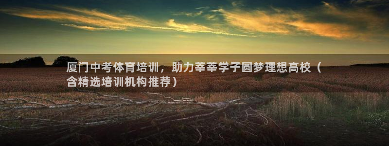 焦点娱乐软件版本区别：厦门中考体育培训，助力莘莘学子