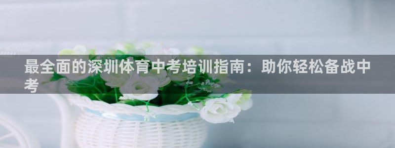 焦点娱乐财神：最全面的深圳体育中考培训指南：助你轻松