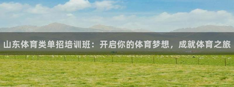 焦点娱乐股东是谁：山东体育类单招培训班：开启你的体育
