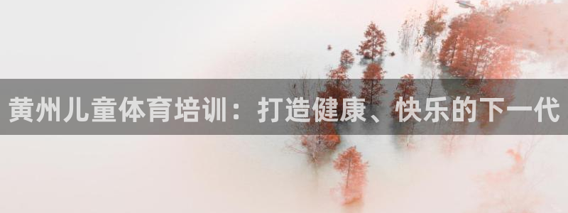 焦点娱乐公司是干嘛的：黄州儿童体育培训：打造健康、快