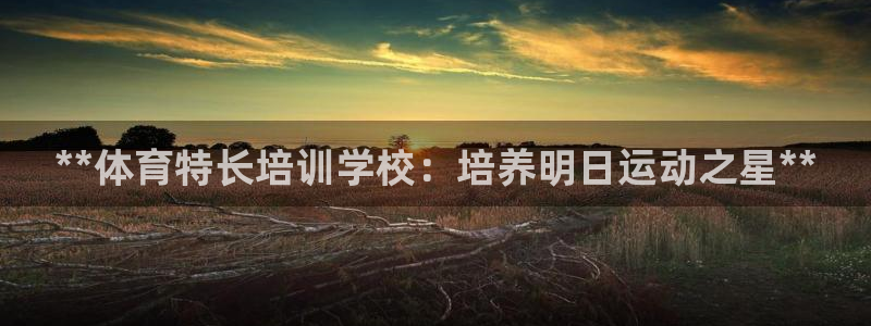 焦点娱乐说说句子：**体育特长培训学校：培养明日运动之星**